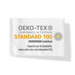 SMRCH ist nach dem OEKO-TEX® Standard 100 zertifiziert, der sicherstellt, dass die Produkte frei von Schadstoffen sind.